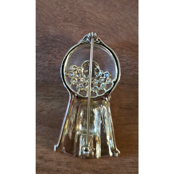 AJ Gumball Machine Brooch Bubblegum Dome Pin 2" Lucite Enamel Novelty - Picture 2 of 3